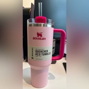 STANLEY 40oz Stainless Steel H2.0 FlowState Quencher Tumbler Flamingo